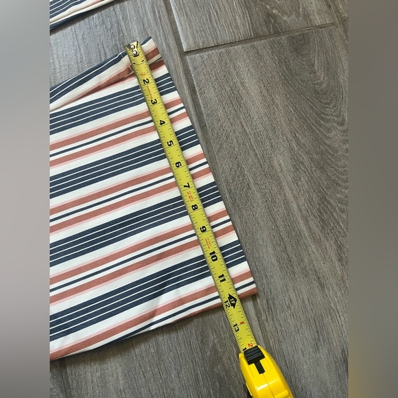 NWOT Anthropologie Striped Flare Multicolor Pants - Picture 14 of 16